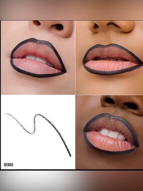 Jeffree Star Velour Lip Liner in BLACK (WEIRDO) BNIB